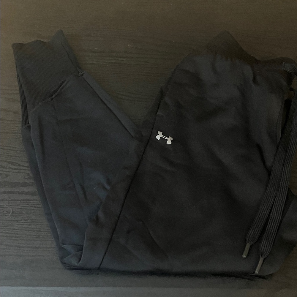 Under Armour Black Jogger Sweatpants with Logo